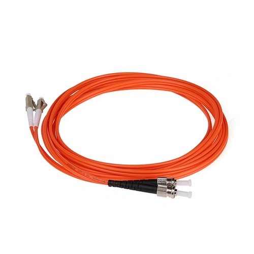 LC to ST connector OM1 multimode duplex fiber optic patch cord 1m/5m/10m/30m/50m/100m length
